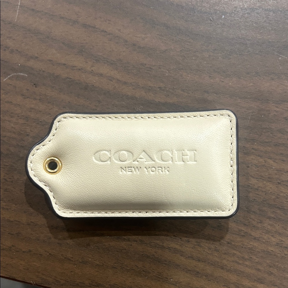 Coach Pillow Hangtag